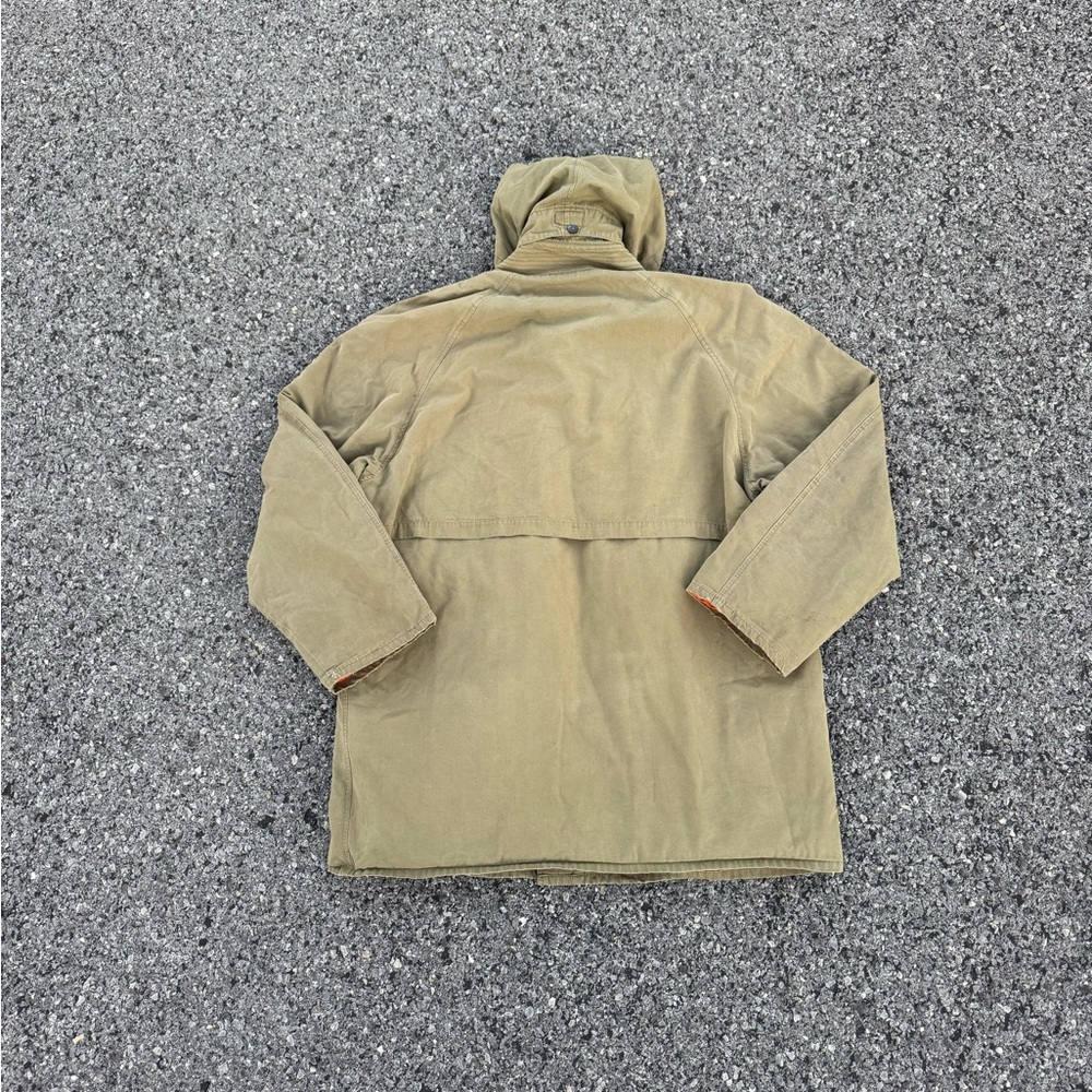 Vintage Calvin Klein Hunting Field Jacket Corduroy Collar Hooded Mens Size 40 XL - Picture 16 of 16